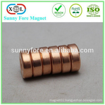 D25x4mm n42 round copper plating magnet